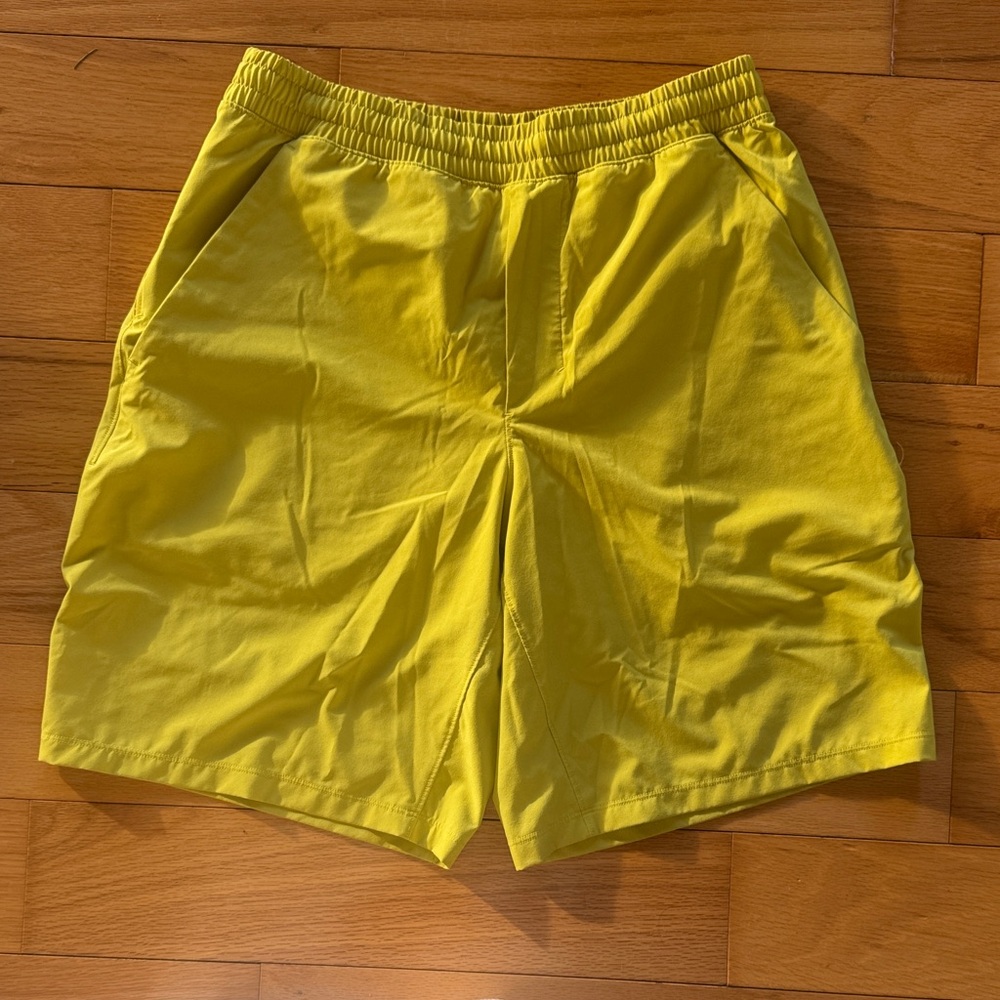Men’s Lululemon Yellow Athletic Shorts